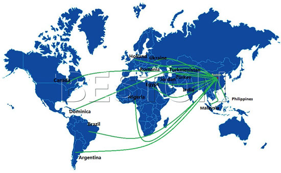 Beston Plants' Footprint