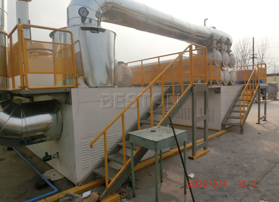 Automatic Waste Rubber Pyrolysis Machine