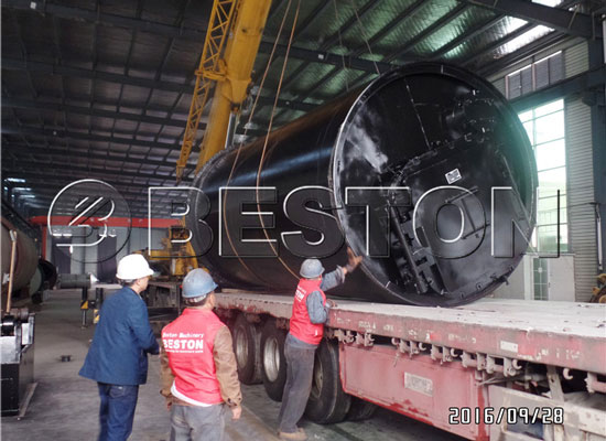 BLJ-10 Pyrolysis Plant Exported to Korea