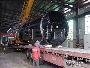 BLJ-10 Pyrolysis Plant Shipped to Korea