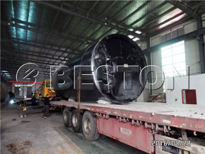 BLJ-10 Pyrolysis Plant to Korea