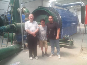 Beston BLJ-6 Pyrolysis Plant in Turkey
