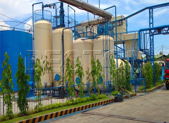 Pyrolysis Oil Distillation Plant