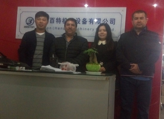 The Customers From Chile Came To Visit Our Company