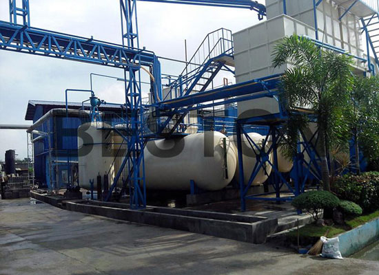 Tyre Oil Distillation Process