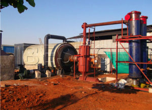 Tyre Pyrolysis Plant