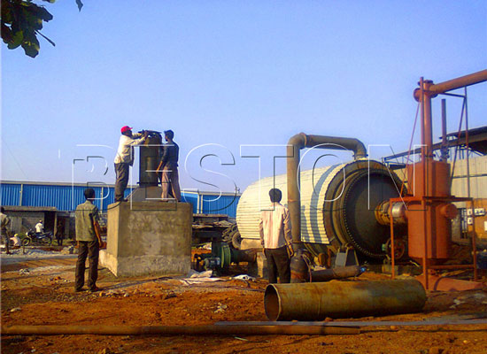 Waste Tyre Pyrolysis Plant