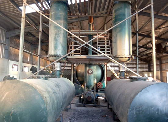 Waste Tyre to Fuel Plant