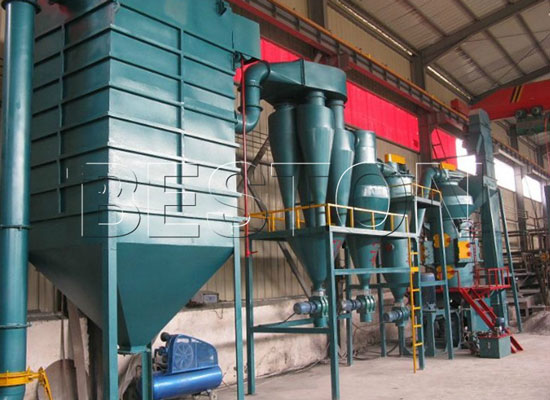 carbon black processing machine