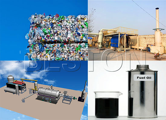 oil from waste plastics