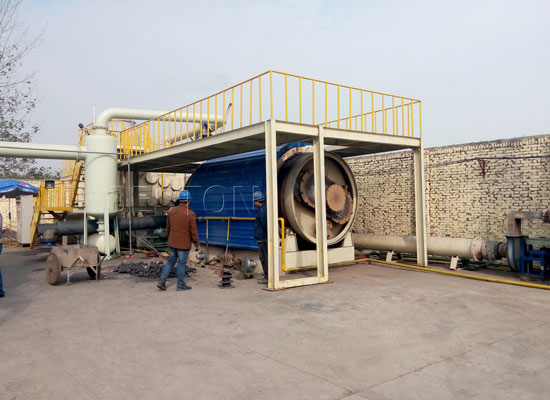 plastic pyrolysis plant