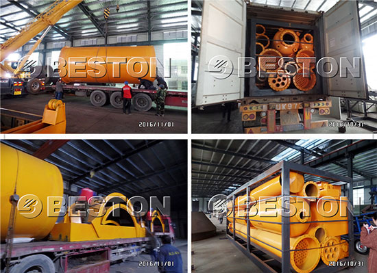 pyrolysis tyre recycling plant
