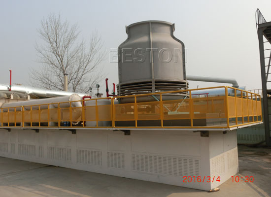 rubber pyrolysis plant