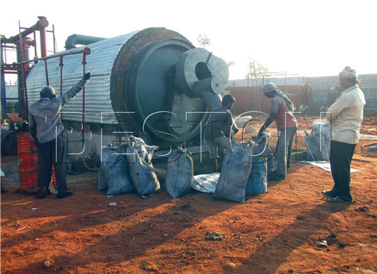 rubber recycling machine