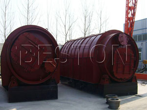 small pyrolysis machine