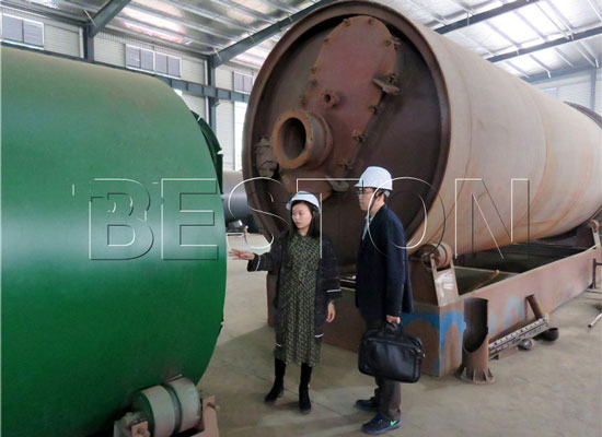 tyre pyrolysis plant manufacturers