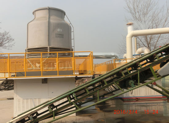 waste plastic recycling machine