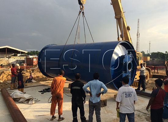 waste plastic to fuel machine