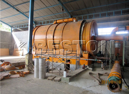 Beston Waste Pyrolysis Plant Program