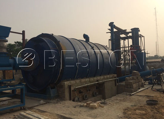 Beston Plastic Pyrolysis Machine