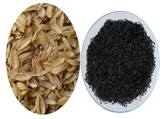 carbonized rice hull